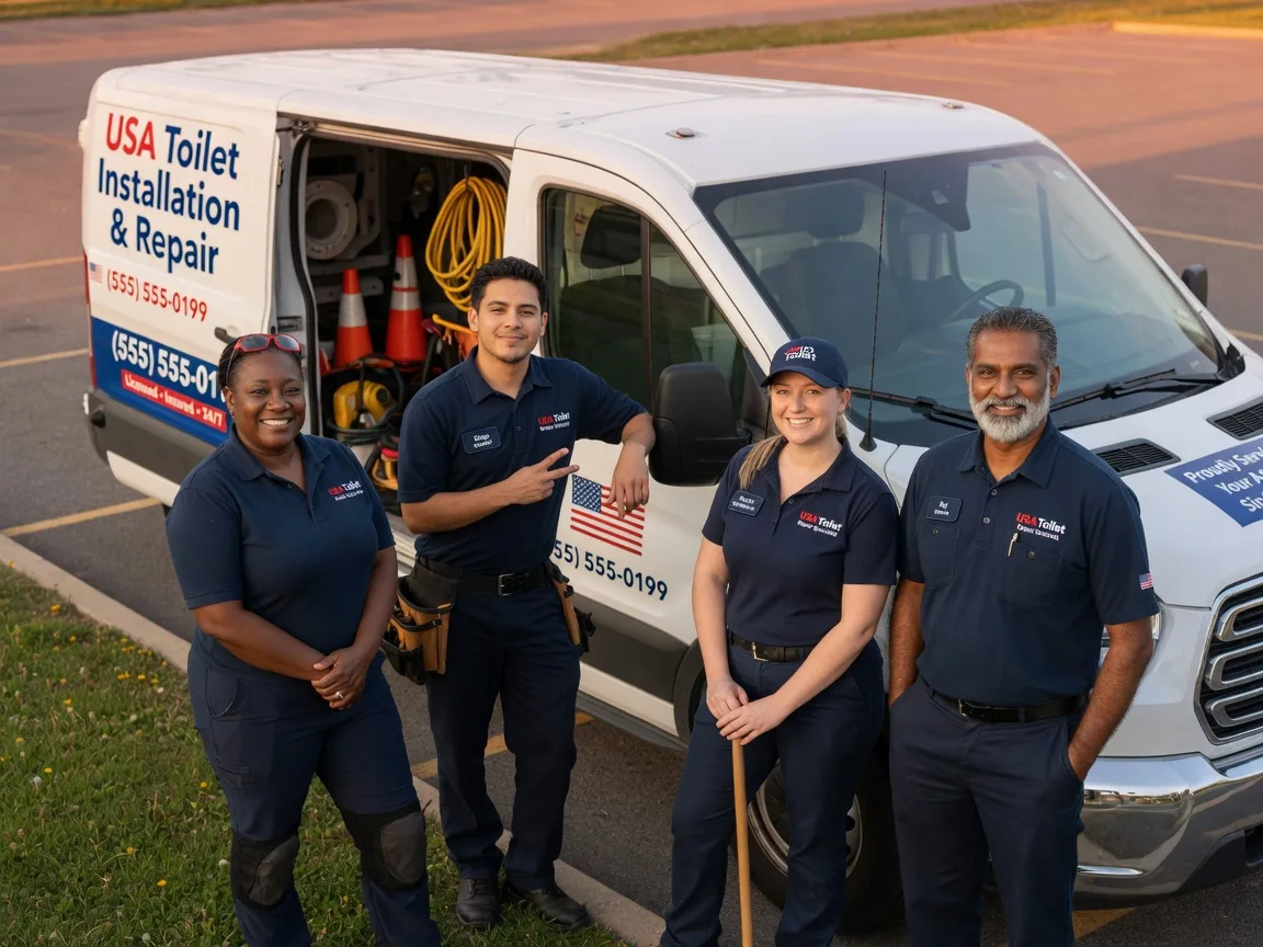 Toilet Installation company in Hudson, IA